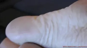 Saeda Fiance Toes Bdsm Kinky Soles after Highh Eel Walking