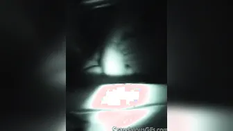 Hottie mistress Blows Penis while Bf is Driving