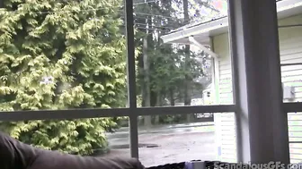 Real Life porn video – Hottie Girlfirend Sucks and Deep Throats on Webcam