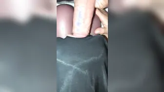 Married Couples Three-Way Fantasy Cum Covering Fake Vagina both Licking up the Cum  Tongue Making Out