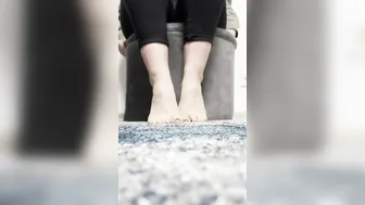 Lay down and Smell my Soft Toes