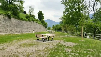 Stranger Dark Hair into the Outside Park Accepts to Strokve that Dick for $10. (Risky Sex)