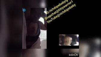 Necea Breasts Auntie lets me Jizzed to her Hooters on FaceTime| Call off Boobs