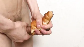【閲覧注意】チョココロネでオナニーしてみた I Masturbated with Chocolate Coronets. 【warning.】