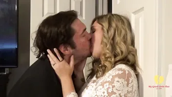 Ass Ride porn video – PASSIONATE MAKEOUT WITH BRIDE BEFORE WEDDING