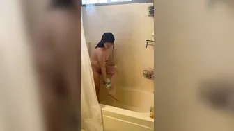 Maddie Takes Shower