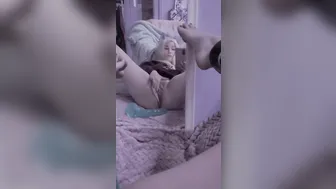 Neko College cunt with mouth Masterbates Tape two ♡
