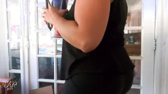 My Mistress first Time Squirting on 2 big black cock Rough Hard double penetration Anal Orgasm