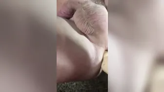 Mommy Takes Daddy to the Room to Peg his Tight Booty with a Gigantic Fat Penis