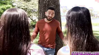 Sofie Reyez porn video – Stepsiblings gets down and kinky and fucks into a Cutie 3some sex