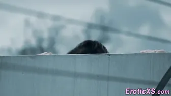 Bathing 18 vagina eaten and butt cumshot