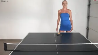 Nach dem Tischtennis inside den Arsch gefickt