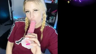 Kaleanixs porn video – BEAUTY BLONDE SKANK FUCKS HER OWN VAGINA UNTIL SHE SQUIRTS EVERYWHERE (SOAKED 4K)