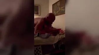 Cuckhold he makes her say sorry for being a Brat