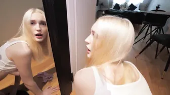 Thin Blonde Teenagers Likes When You Cum In Her