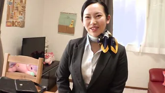 欲求不満デカ尻CA