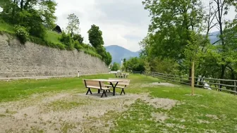 Stranger Dark Haired into the Outside Park Accepts to Fondle that Penis for $10. (Risky Sex)