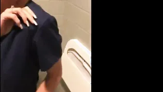 Visiting porn video – Boss Visits The Hot Nurse into Hospitals Toilet