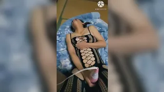 fishnet bodysuit ex-wife fucking two
