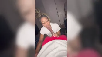 Black Step Sister Blows big black dick