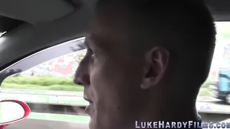 Tattooed Brit Blows Shlong and Getting Boned