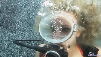 Brooke Wylde Scuba Pool Boned