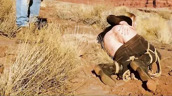 Rebel Rhyder butt nailed into filthy  piss and asshole
