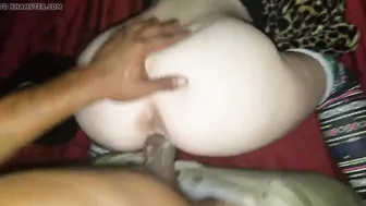 African Man with big black cock fucks White bimbos Dripping Cunt Doggy Style