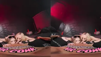 VRConk MFF 3Some Fucking with 2 beauty Babes from Earth VR Porn