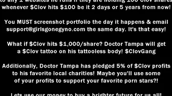 $CLOV Carmen Valentina taken by Sex Sub Trader to Doctor Tampa for Pre Sale Medical Gyn Inspection