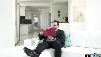 Teenie step-daughter Isabel Moon asking her stepdad to open her butt
