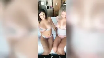 Gabbie Carter Lana Rhoades  Autumn Falls Having Fun