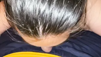 Almost porn video – He almost Cum into my Mouth Love my Hubby Penis CREAMY