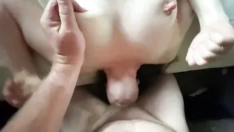 Camille gagging on penis