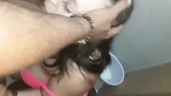 Slutwife makes another Visit to Glory Hole big black cock