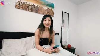 My little sister asks me to masturbate her cunt while she slides