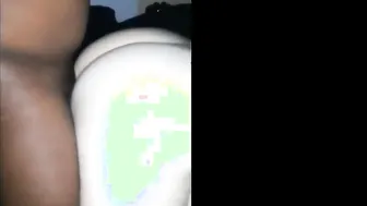 Twerk Screwed ends on Backshot Creampie (No Audio)