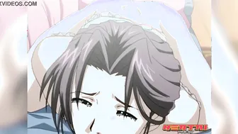 Milf catches her stepson masturbating with her panties | Uncensored anime