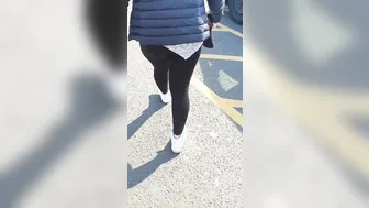Step Milf Pulled out Pants inside Outside Place and Fucked Step Son near Supermarket