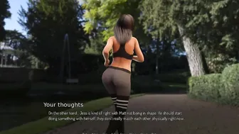 College Tied:Goddess milf inside Yoga Leggings inside the Park-Ep22