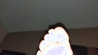 SEXYred Toes Grind pov Soles