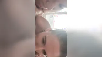 three girls share one dick. Enmarchenoire