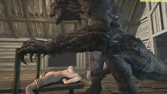 DOA5 females gets banged rough by ugly monsters 3D Porn