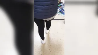 Step Milf into African Pants Seduce Step Son and Banged inside Outdoor Store