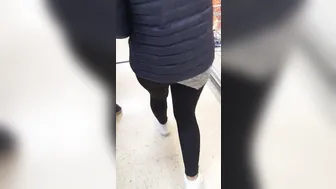 Step Milf into African Pants Seduce Step Son and Banged inside Outdoor Store