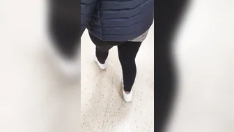 Step Milf into African Pants Seduce Step Son and Banged inside Outdoor Store