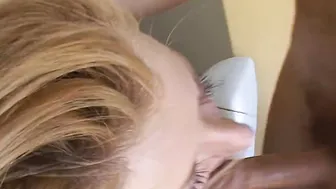 Cutie Sophie Dee inside her very first Bukkake
