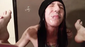 Andy makes a Mega Squirt and Kafei Drinks it | Voluptuous Enormous Squirt