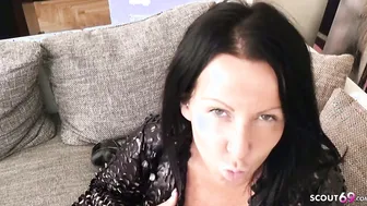 GERMAN COUGAR WILL YOUR SPERM INTO FACE AND TELL IT