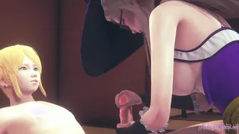 Genshin Impact Anime 3D - Lisa suck and boned into